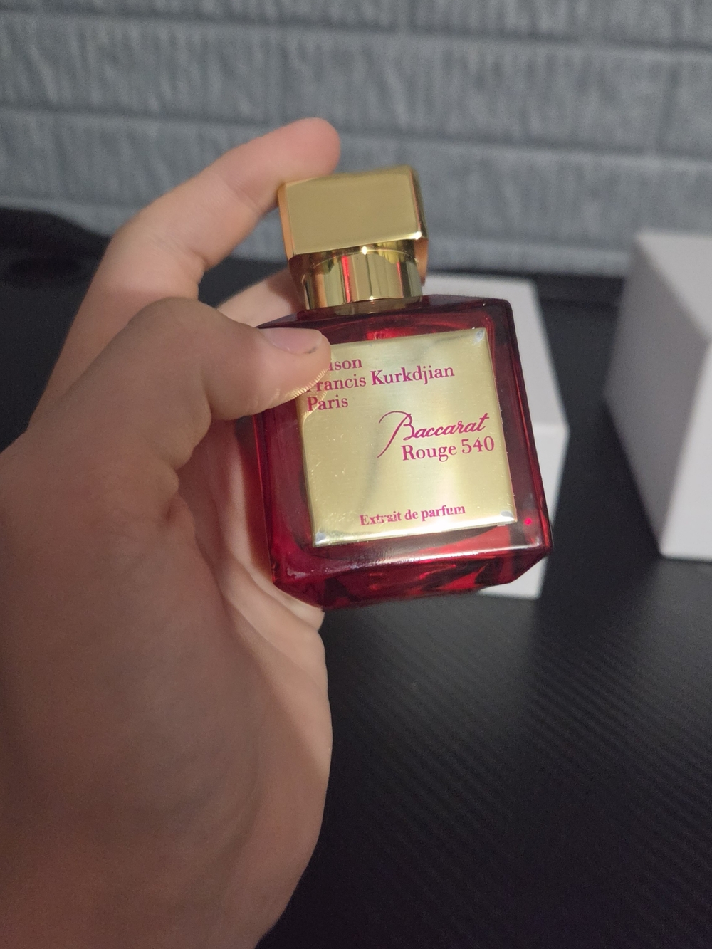 Maison Francis Kurkdjian Baccarat Rouge 540 Extrait de parfum Red & Gold